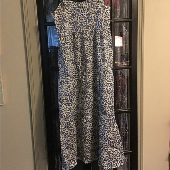 Candace Cameron Bure tiered maxi dress flowy - Picture 1 of 6